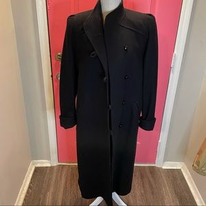Vintage Black Pea Coat